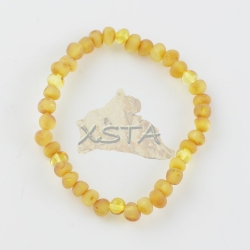 Baltic amber raw honey beads bracelet Baroque Baltic amber raw honey beads bracelet Baroque
